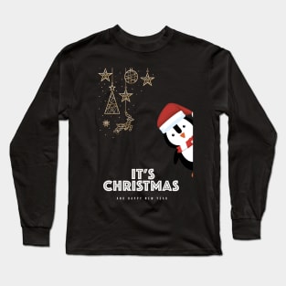 It's Christmas and happy New Year t-shirt Long Sleeve T-Shirt